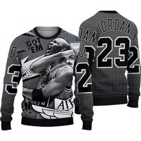 Goat Number 23 Unisex Sneaker Ugly Sweater — Sweats à capuche pour hommes