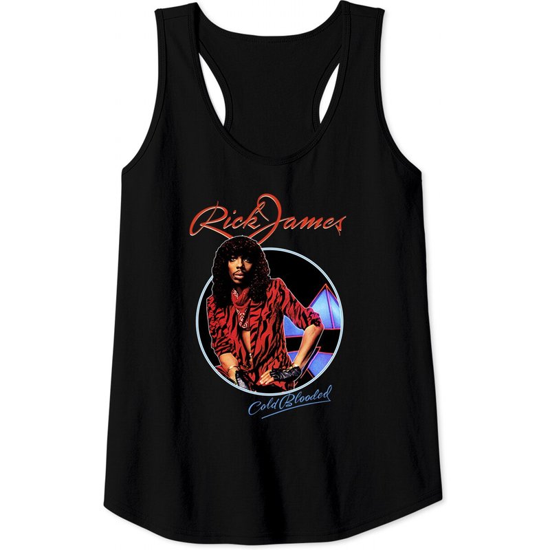 1983 Rick James Tank Tops Cold Blooded Tank Tops — T-shirts pour hommes