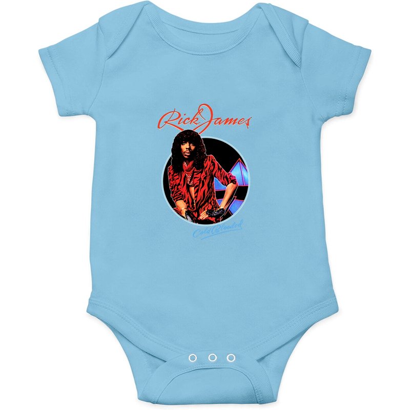 1983 Rick James Onesies Cold Blooded Onesies — Bodys bébé