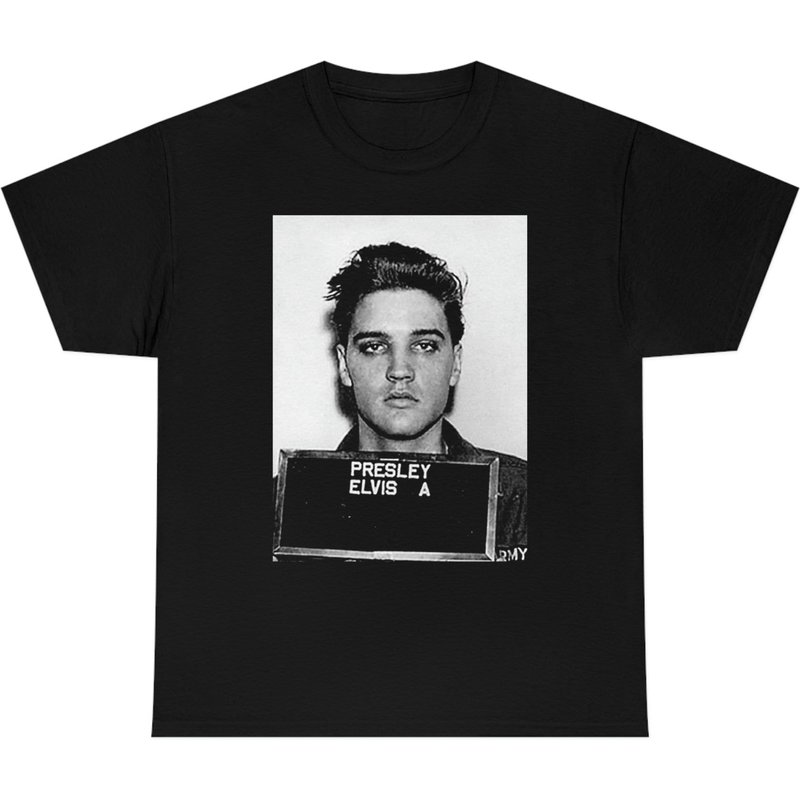 Elvis Presley Mugshot Unisex T-shirt — T-shirts pour hommes