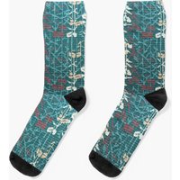 Mco Orlando International Airport Carpet Socks — Novelty Socks