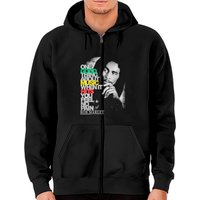 Bob Marley - Good Music Hits Adult Zip Hoodies