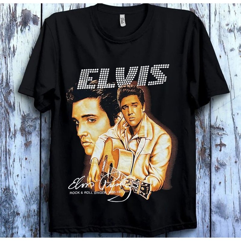 Elvis Presley Graphic Tee And Hoodie Collection — T-shirts pour hommes