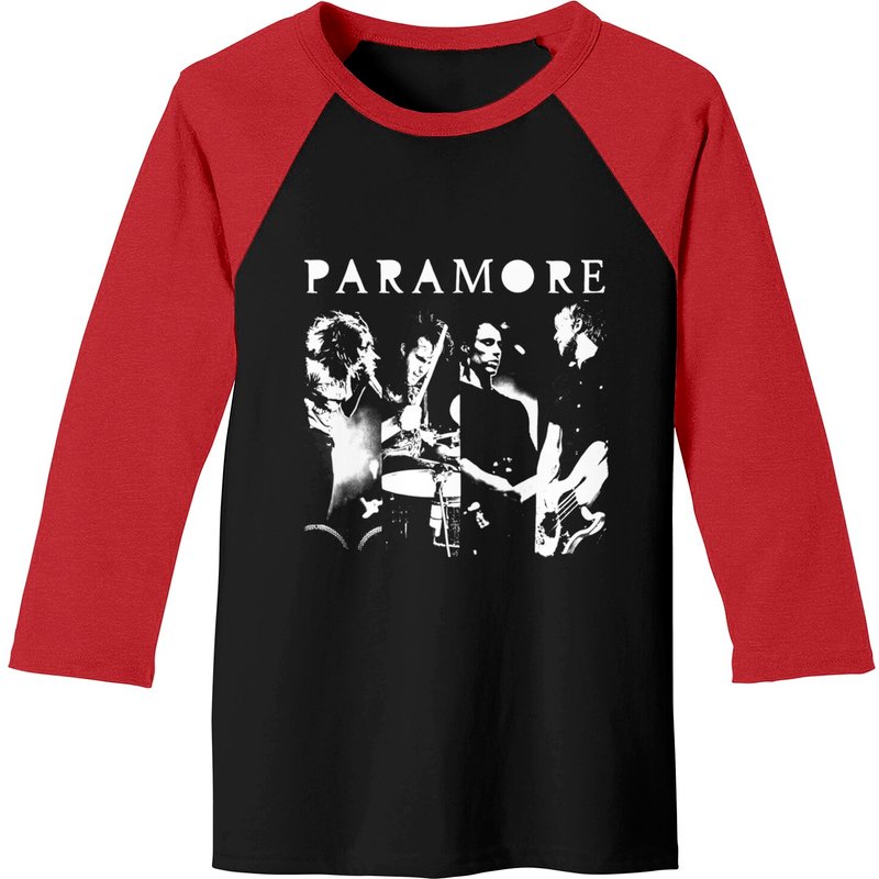 Paramore Band Vintage Baseball Tees — T-shirts pour hommes