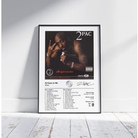 2pac All Eyez On Me Digital Download Poster