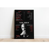 Custom 2pac Infographic Poster — Posters & Prints