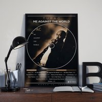 Tupac Me Against The World Album Poster