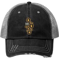 Public Enemy X Control Targets Print Trucker Hat