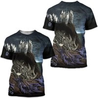 Gustave Dore 1994 Vintage T-shirt / All Over Print Tee / Extremely Rare — T-shirts pour hommes