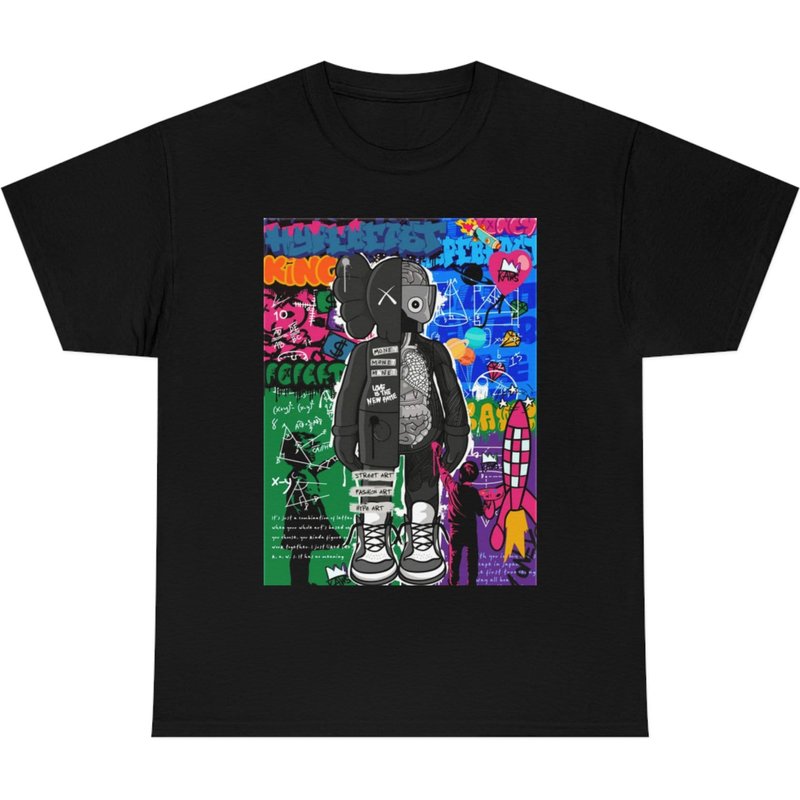 Kaws Graphic Tee Streetwear Collection — T-shirts pour hommes