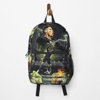 Art Cr7 Wallpaper Poster Backpack