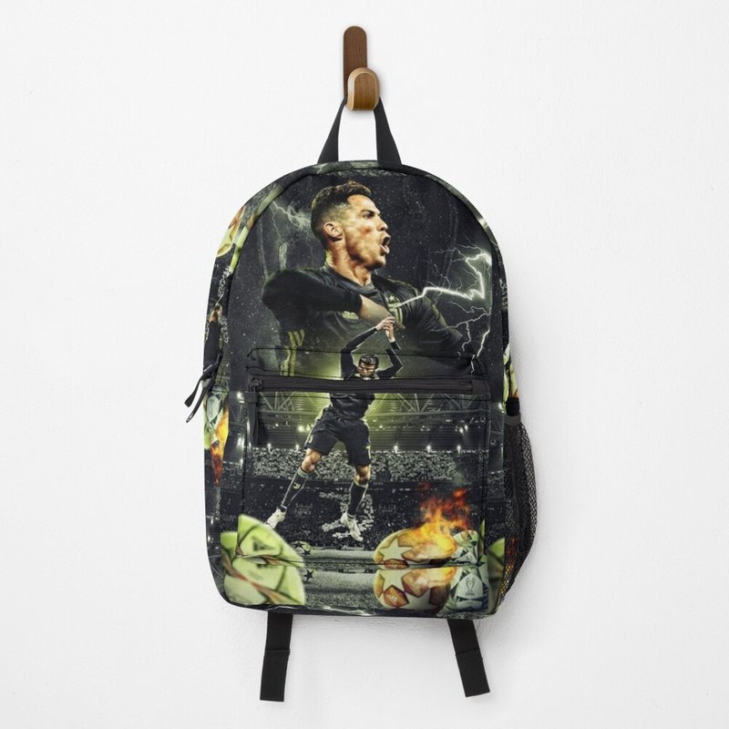 Art Cr7 Wallpaper Poster Backpack — Sacs à dos décontractés