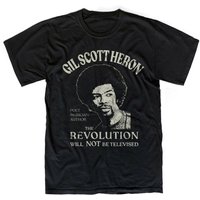 Gil Scott Heron T-shirt, Gil Scott Heron Tshirt