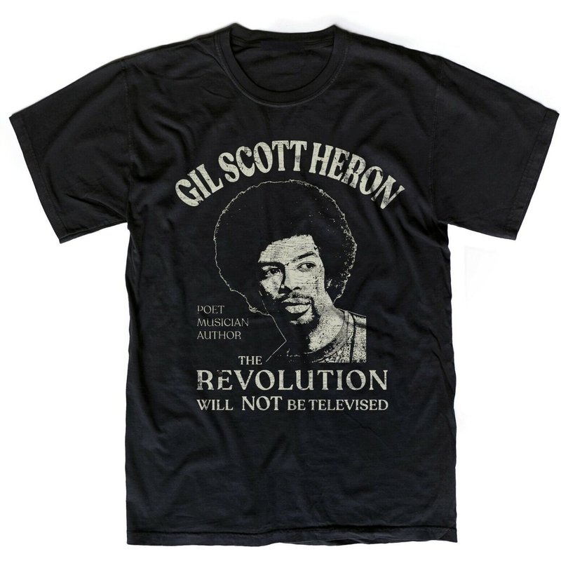 Gil Scott Heron T-shirt, Gil Scott Heron Tshirt — T-shirts pour hommes
