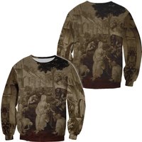 Leonardo Da Vinci's Adoration Of The Magi 3d Sweater