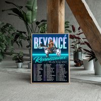 Beyonce 2023 Renaissance World Tour Poster — Affiches et impressions