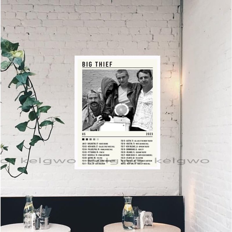 Big Thief World Tour 2023 Poster — Posters & Prints