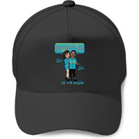 Fitz 4 Kickz Baseball Caps To Match The Jordan 5 Black Aqua — Casquette de baseball