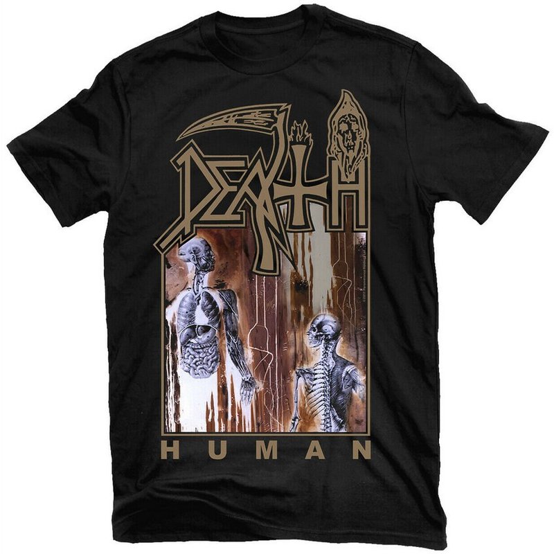 Vintage Death Human Album Shirt — T-shirts pour hommes