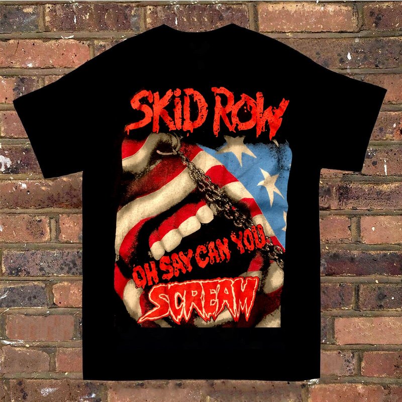 Skid Row Vintage Tour Shirt — T-shirts pour hommes