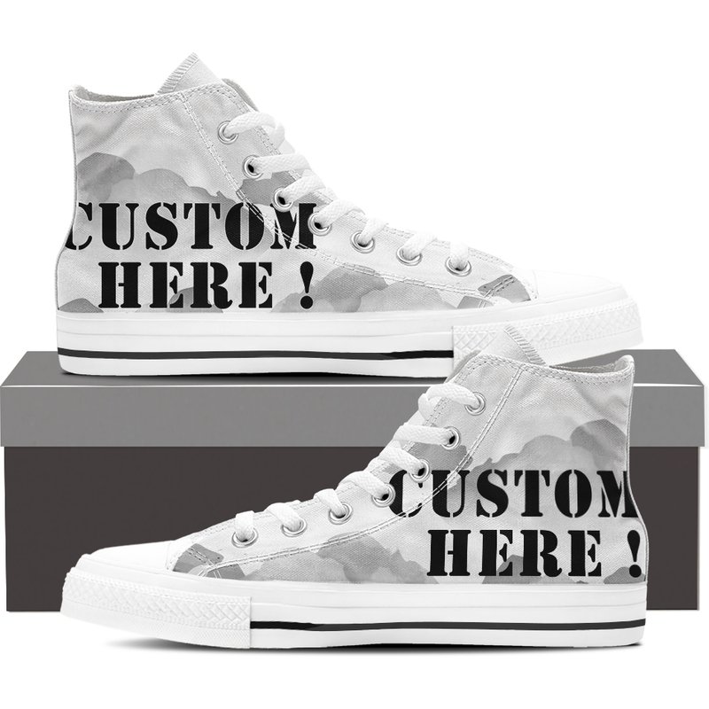 Custom Your Own Design High Top Shoes — Chaussures décontractées pour hommes