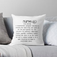 Nurse Throw Pillow