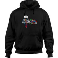 Jesus And Superheroes Thats How I Saved The World Funny Hoodies — Sweats à capuche pour hommes