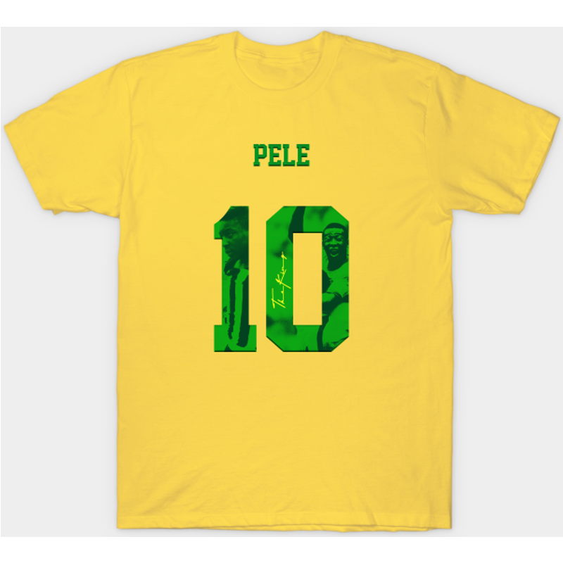 Pele The King - Pele - T-shirt — Mens T Shirts