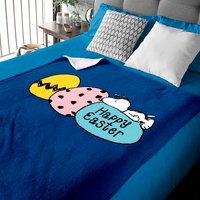 Snoopy - Happy Easter Baby Blankets