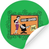 Boris & Natasha | Double Trouble With A Bang Stickers
