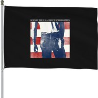 Vintage Bruce Springsteen House Flags, Bruce Springsteen House Flags — Decorative Flags