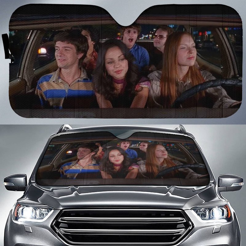 That '70s Show Movies Steven Hyde Donna Pinciotti Car Sun Shade — Car Sun Shade