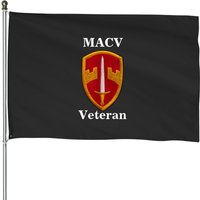 Macv Military Assistance Command Vietnam Nam Vets House Flags