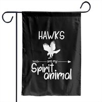 Hawks Are My Spirit Animal Gift For Men Women Falc Garden Flags