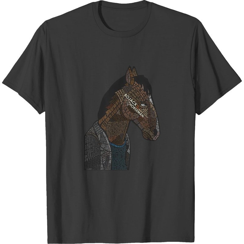 Bojack Horseman Stickers - Bojack Horseman - T-shirt — T-shirts pour hommes