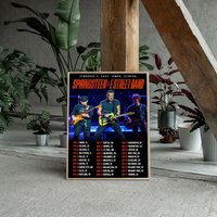 Bruce Springsteen And The E Street Band 2023 World Tour Poster — Affiches et impressions