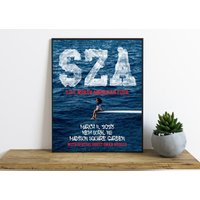 Custom Date Sza Sos Tour Poster Print 2023 Concert Merch — Affiches et impressions
