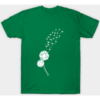 Dandelions Blowing In The Wind - Dandelions - T-shirt — Mens T Shirts