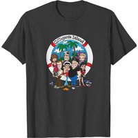 Gilligans Island Crew Color T-shirts