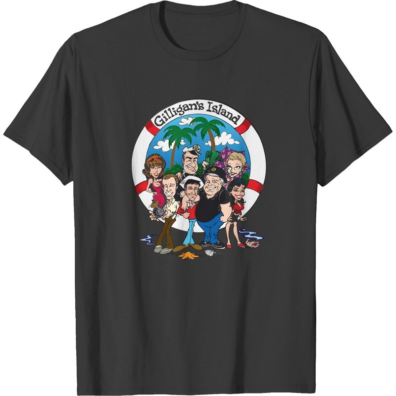 Gilligans Island Crew Color T-shirts — T-shirts pour hommes