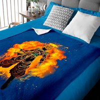 Super Saiyan Gogeta Dragon Ball Z Baby Blankets