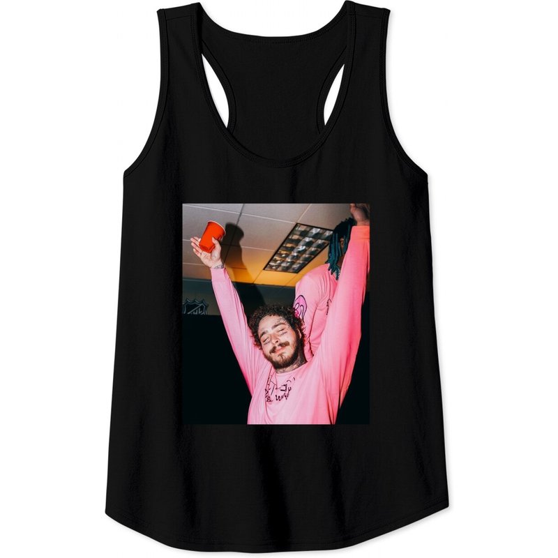 Post Malone Howdy Tank Tops, Post Malone Tank Tops — T-shirts pour hommes
