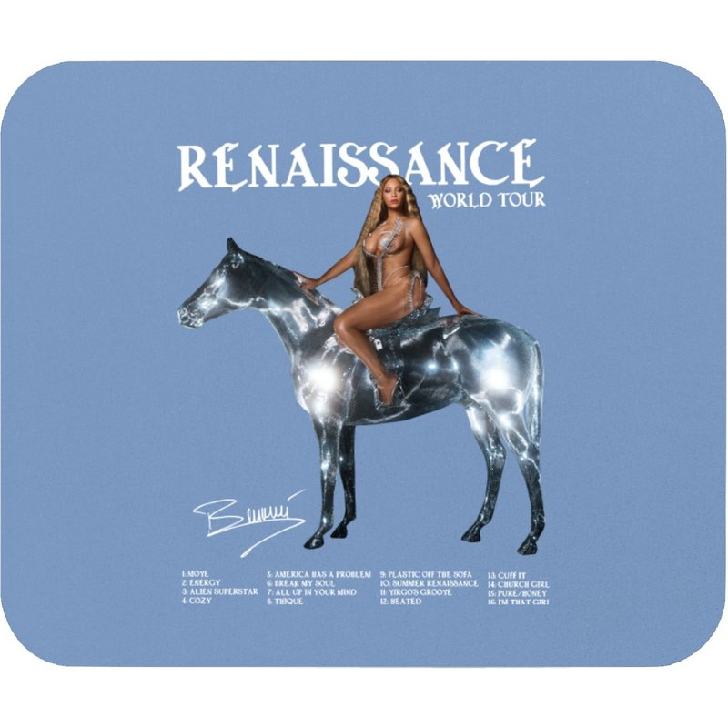 Renaissance Beyoncé Tour 2023 Mouse Pads — Tapis de souris et sous-mains