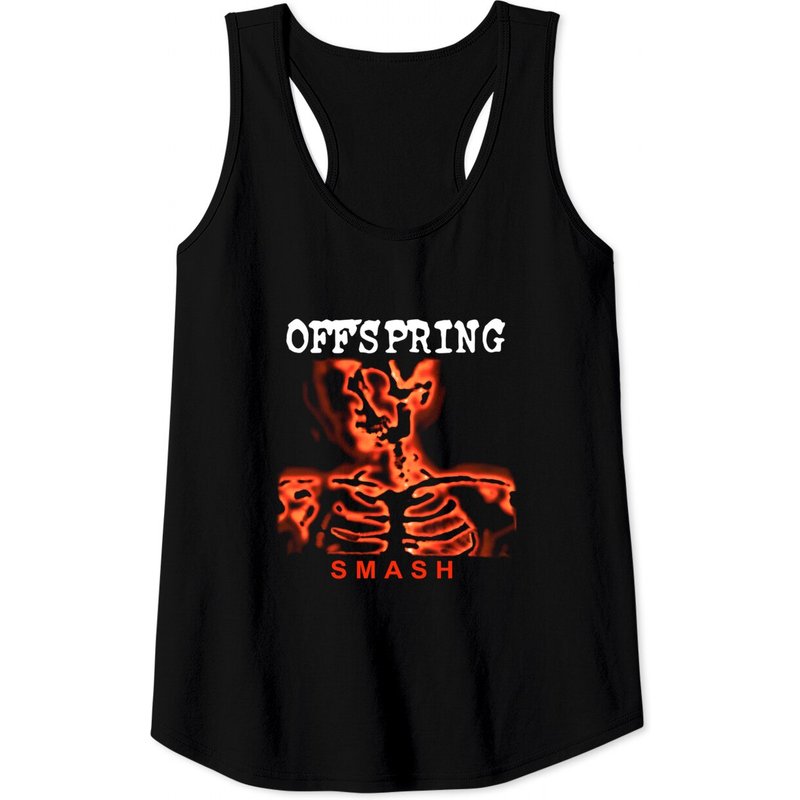 The Offspring Smash Tank Tops, The Offspring Band Tank Tops — T-shirts pour hommes