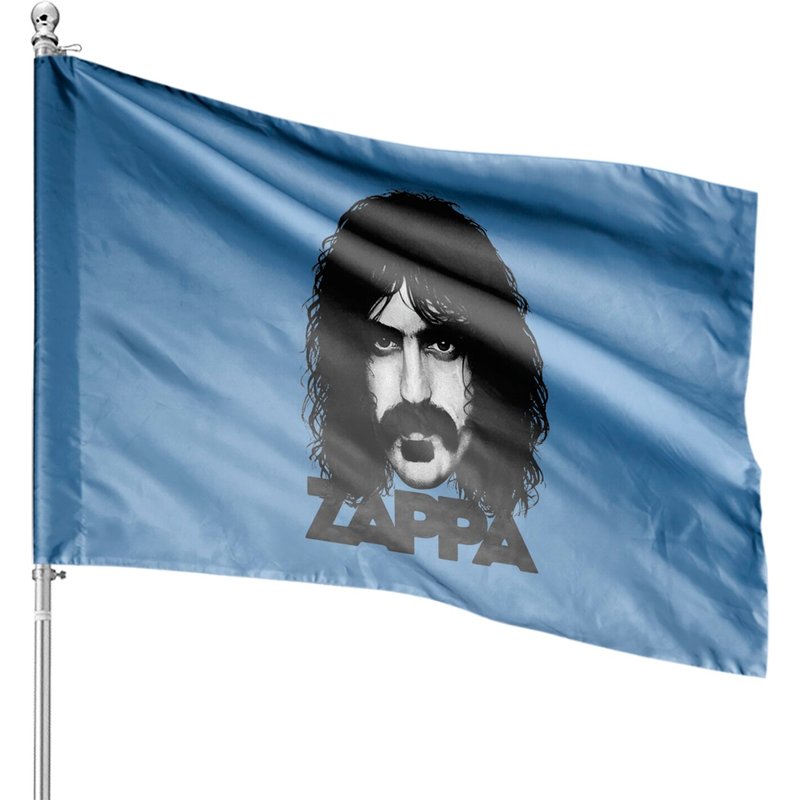 Frank Zappa Unisex House Flags: Big Face — Decorative Flags