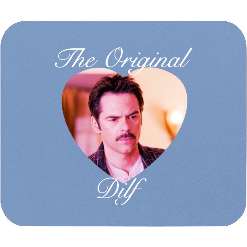 The Original Dilf Charlie Swan Mouse Pads | Twilight Saga Merch — Mouse Pads & Desk Mats