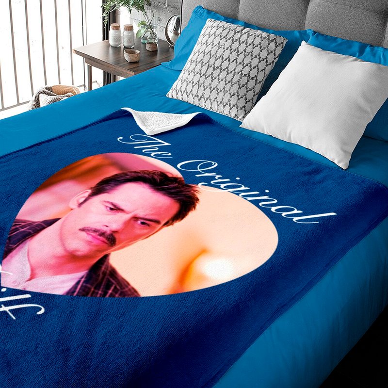 The Original Dilf Charlie Swan Baby Blankets | Twilight Saga Merch — Couvertures pour bébé