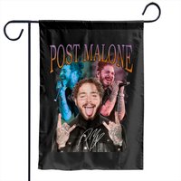 Twelve Carat Tour Post Malone Garden Flags, Post Malone World Tour 2022 Garden Flags