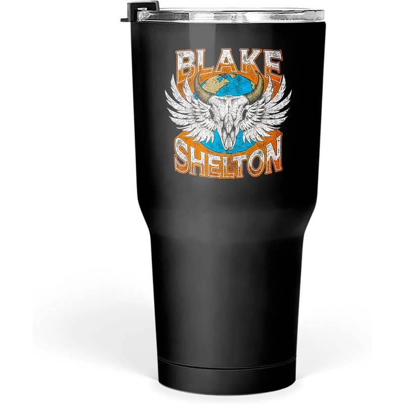Blake Shelton Friends And Heroes Tumblers 30 Oz Tumblers 30 Oz — Mugs & Tumblers