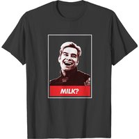 Homelander Milk T-shirt - Bold Graphic Tee For Superhero Fans